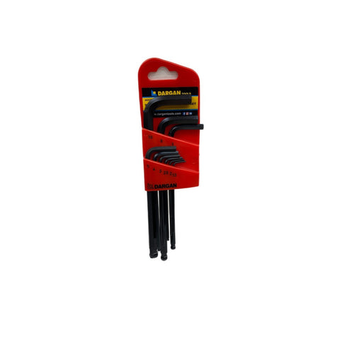 ALLEN KEY SET 2.5MM-10MM BALL ( 7 PCE)